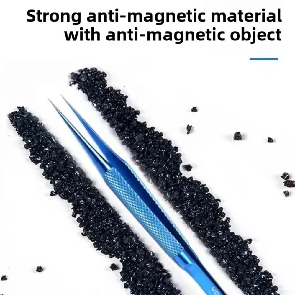 Präzise Pinzette aus Titanlegierung, professionelles – Bild 5