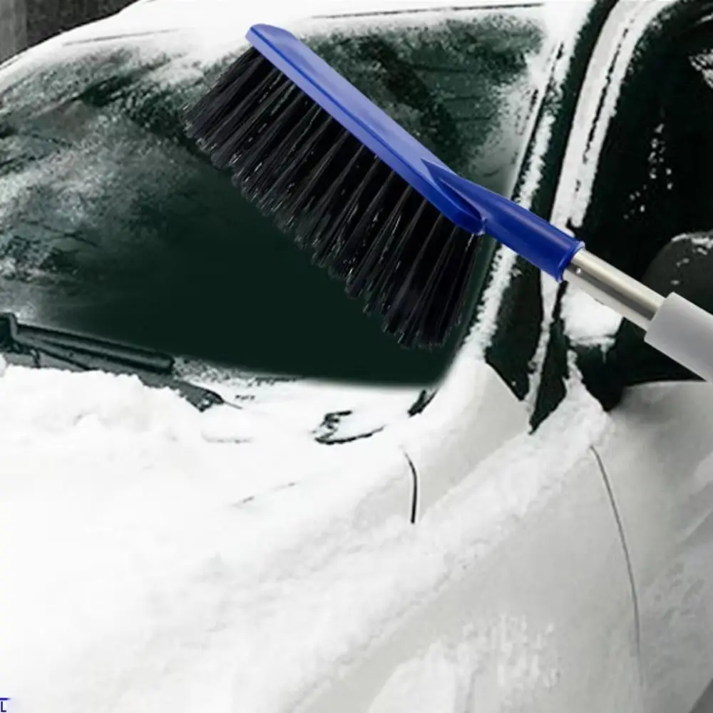 Tragbare Abnehmbare Auto-Schneeschaufel 2-in-1 Hocheffiziente Auto-Eiskratzer Multifunktionale Kraftsparende