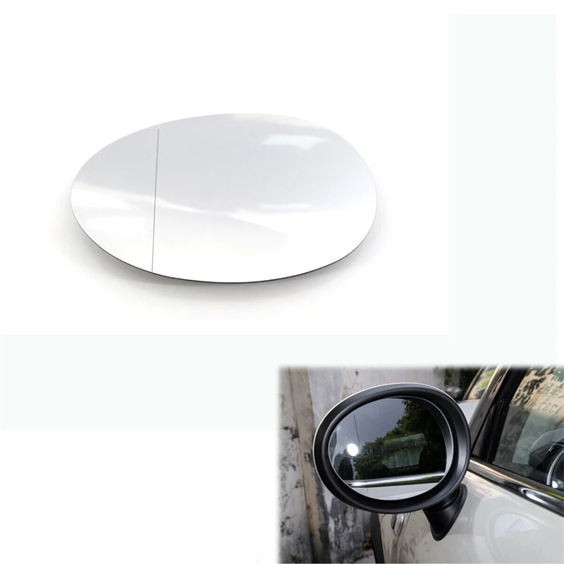 Verwarmde achteruitkijkspiegelglas links rechts blauw/wit voor mini F55 F56 Cooper 2014-2020 51167366039