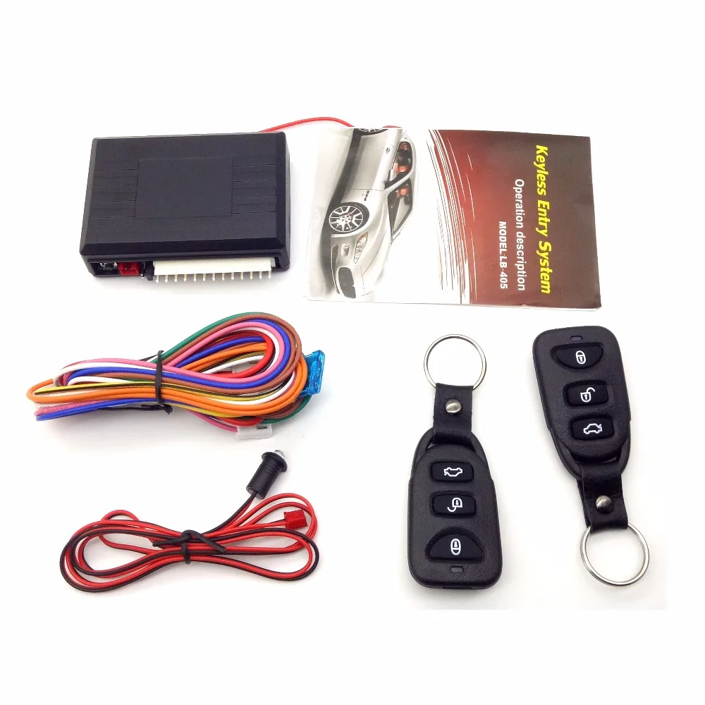 Auto Alarm Systeme Auto Remote Zentrale Kit Türschloss Fahrzeug – Bild 6