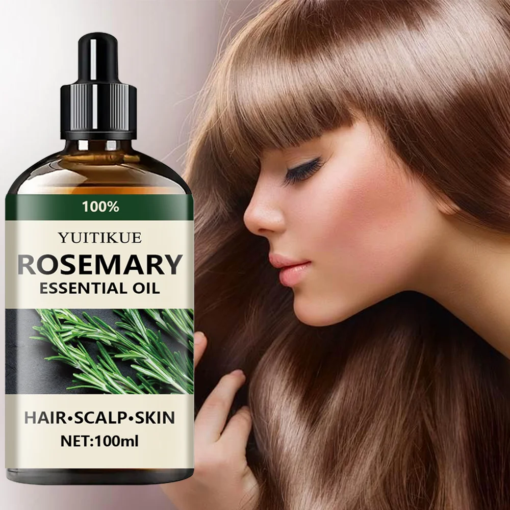 100 % reines ätherisches Rosmarinöl, geeignet für Haare, Kopfhaut – Bild 4