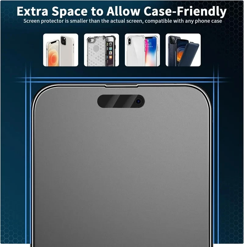 3er-Pack Anti-Fingerprint Matt Displayschutzfolie für iPhone 17 Pro – Bild 6
