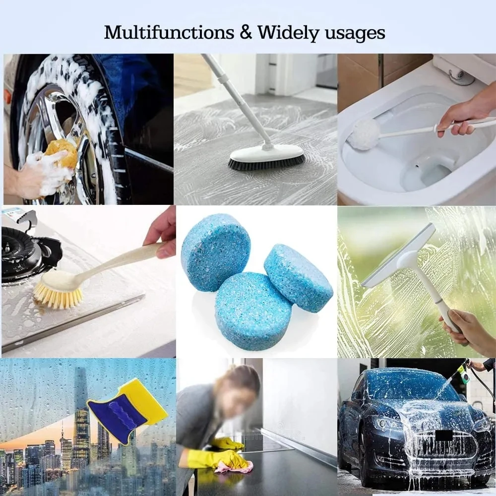 Auto-Windschutzscheiben-Reiniger Auto-Sprudeltabletten Glasreiniger – Bild 6