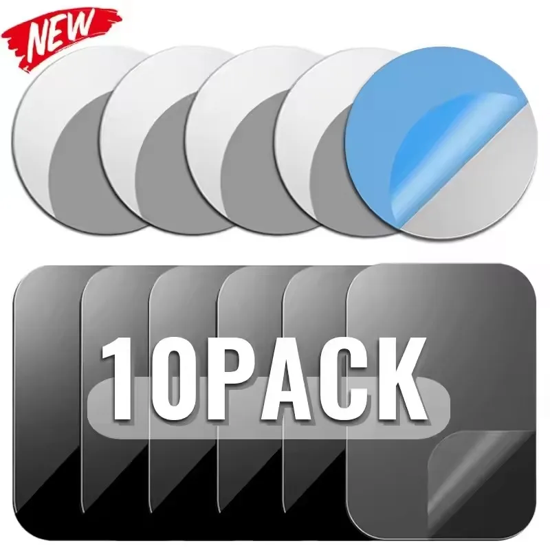 Magnetische Metall Platte Disk Auto Telefon Halter Aufkleber Magnetische Patch Aufkleber für Tablet Handy Auto