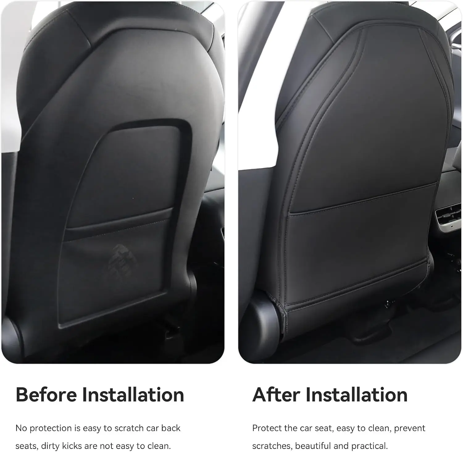 2025 2026 Upgrade-Sitzrückenprotektor für Tesla Model Y/3/X/S Zubehör – Bild 2