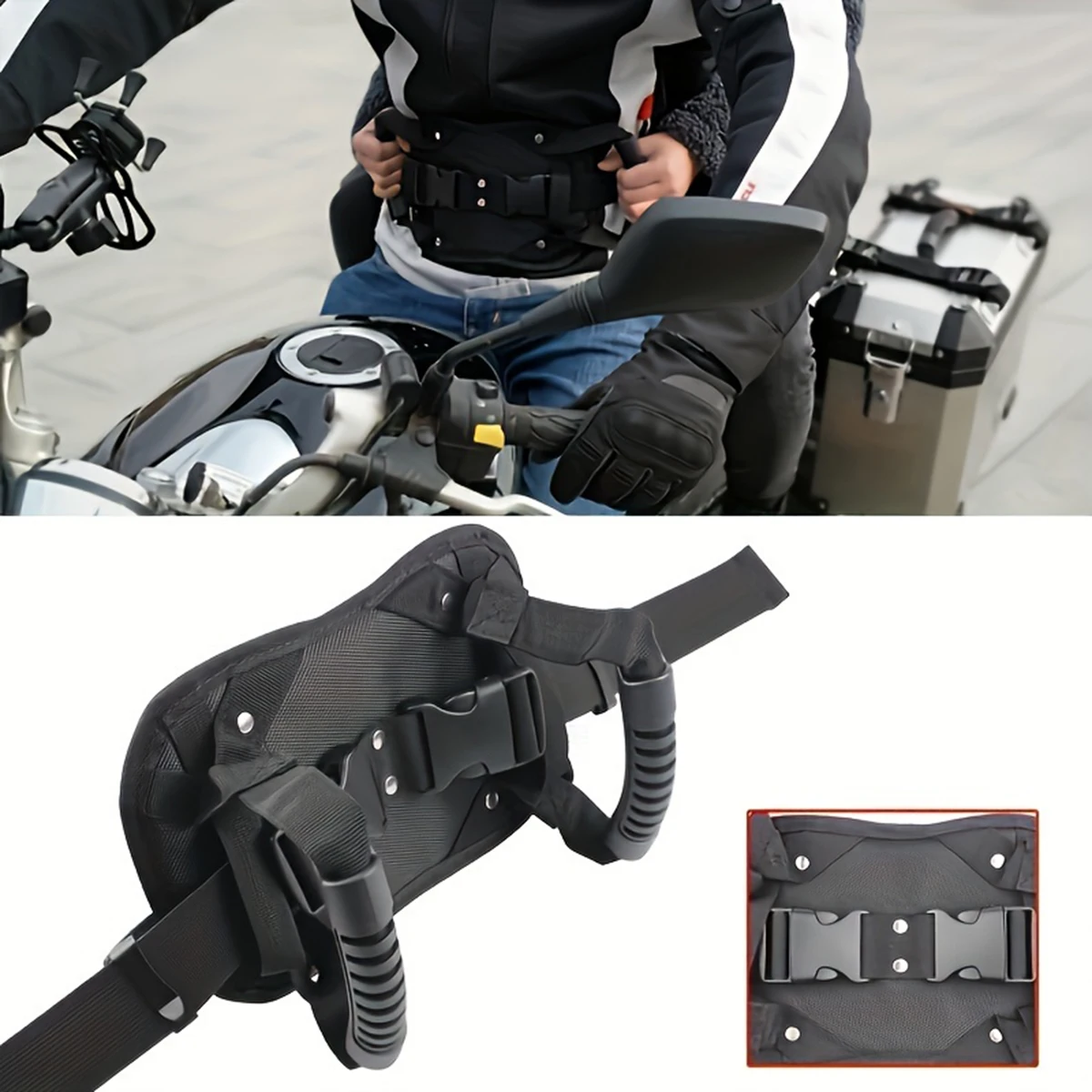 Motorrad-Rücksitz-Armlehnen, Strand-Schneemobil-Rücksitzgriffe – Bild 3