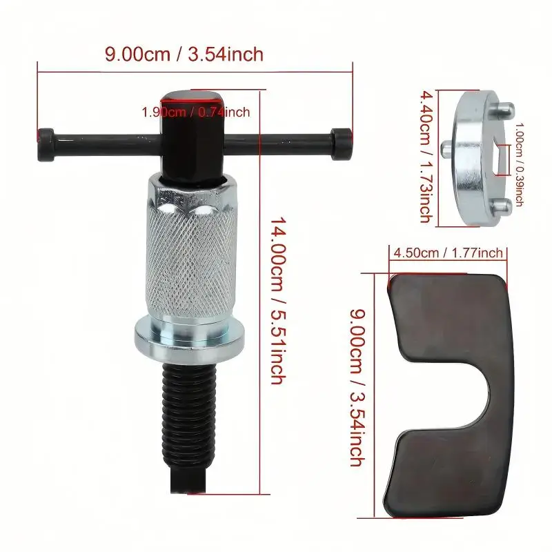 Auto Auto Rad Zylinder Disc Bremsbelag Sattel Separator (3 Stück) – Bild 5