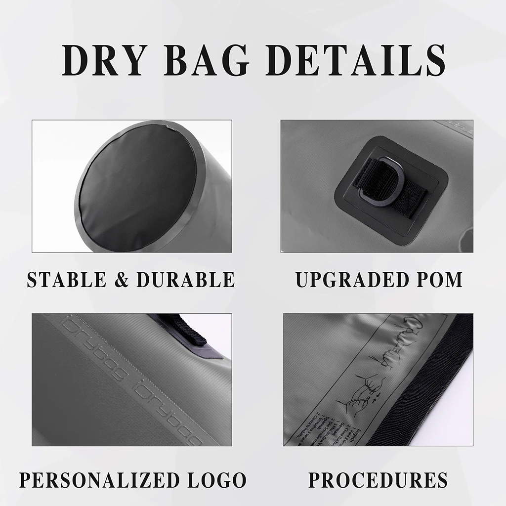 Idrybag Wasserdichte Tasche für Damen und Herren, 2/5/10/15/20 l – Bild 5