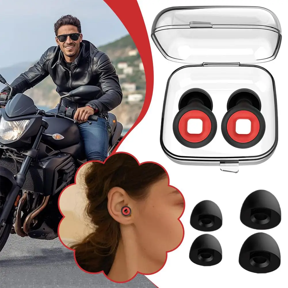 Motorrad Noise Reduction Ohrstöpsel Anti-lärm Mute Ohrstöpsel Motorrad – Bild 5