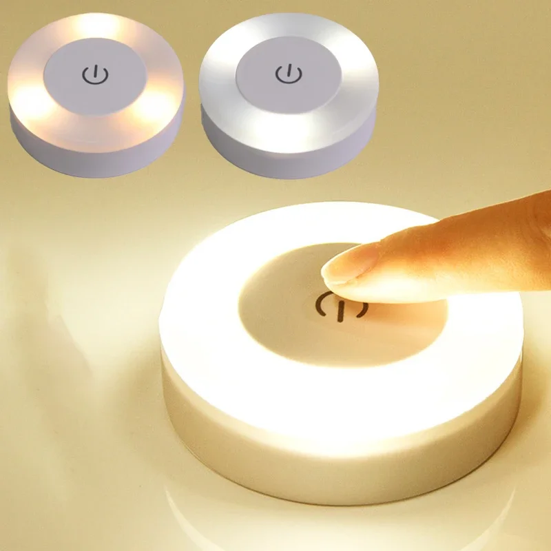 LED-Licht, tragbares, über USB wiederaufladbares Nachtlicht für Wohn – Bild 3
