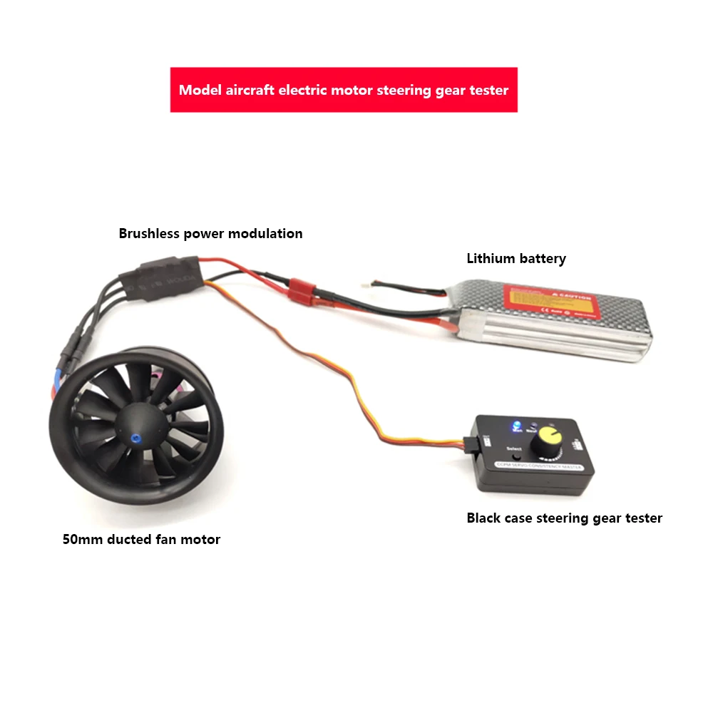 RC Servo Tester Zentrierwerkzeug ESC Motor Checker Hohe Präzision – Bild 5