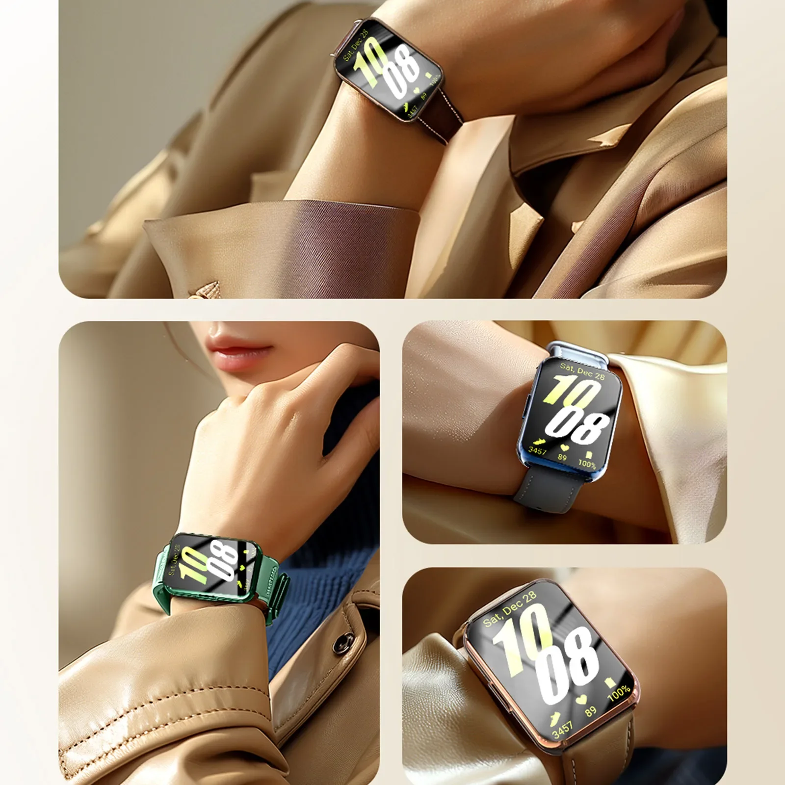 Hülle für Samsung Galaxy Fit3, Displayschutzfolie, TPU, vollständige – Bild 6