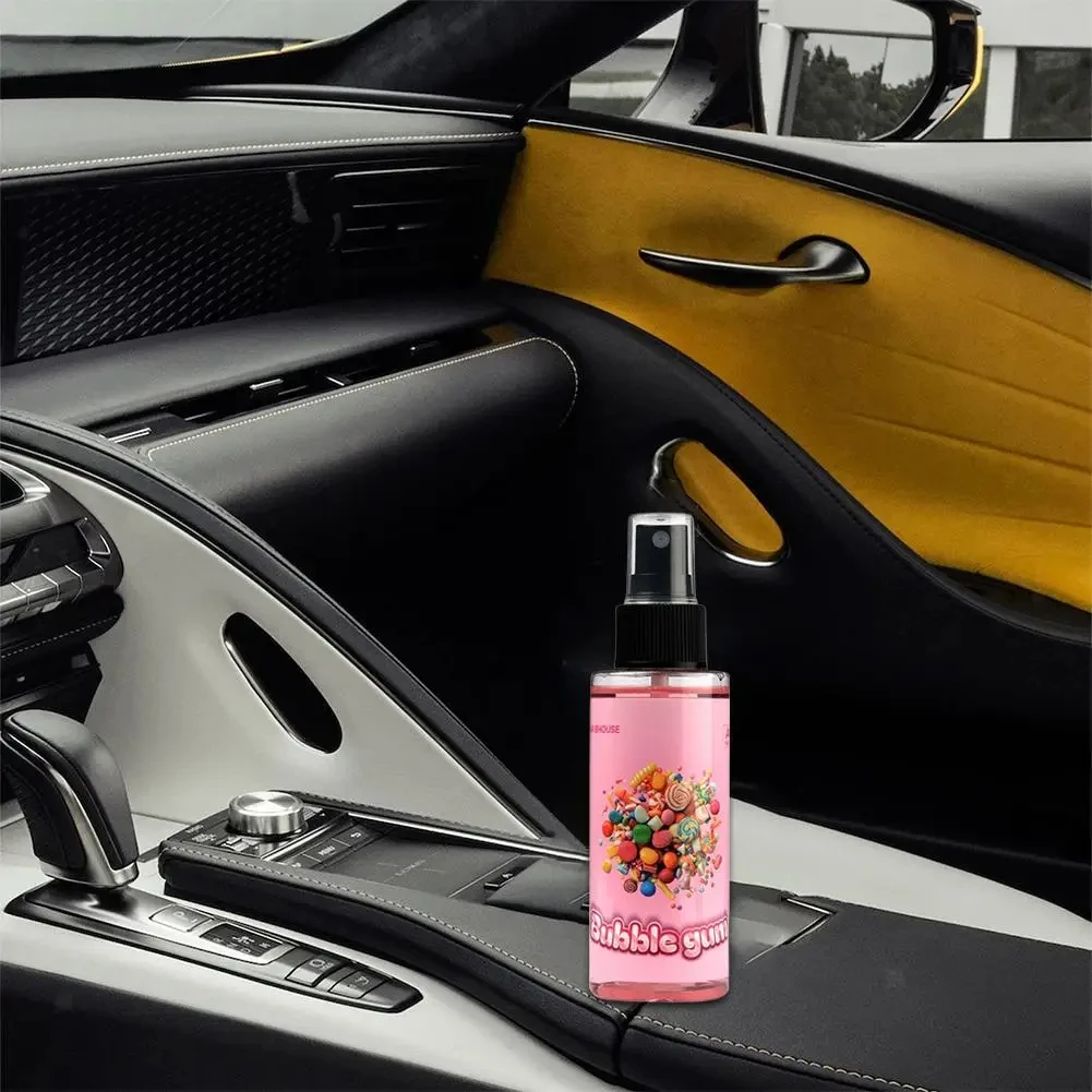 Auto Lufterfrischer Spray Auto Duft Langlebig Licht Erdbeere Kuchen – Bild 4