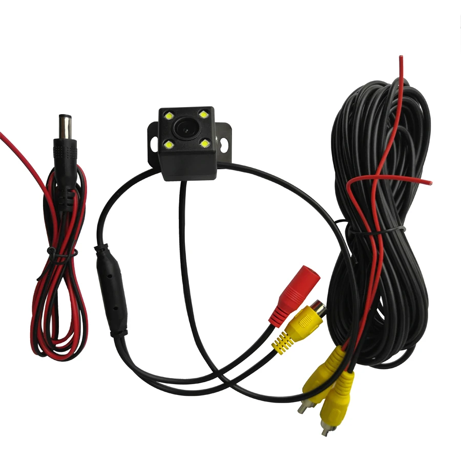 Rückfahrkamera Auto-Einparkhilfe HD CCD 4 LED-Leuchten Nachtsicht – Bild 2