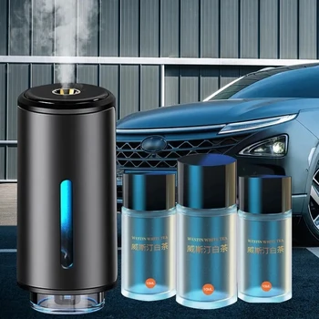 Auto Lufterfrischer Elektrische Auto Aroma Diffusor Auto Air Vent Ätherisches Öl Nebel Luftbefeuchter Duft