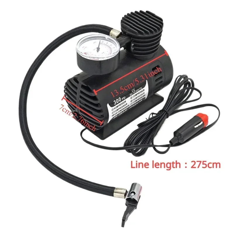 12V Auto-Elektroluftpumpe 300psi Kompressor Reifen Mini Auto-Reifenfüller Auto-Reparaturzubehör