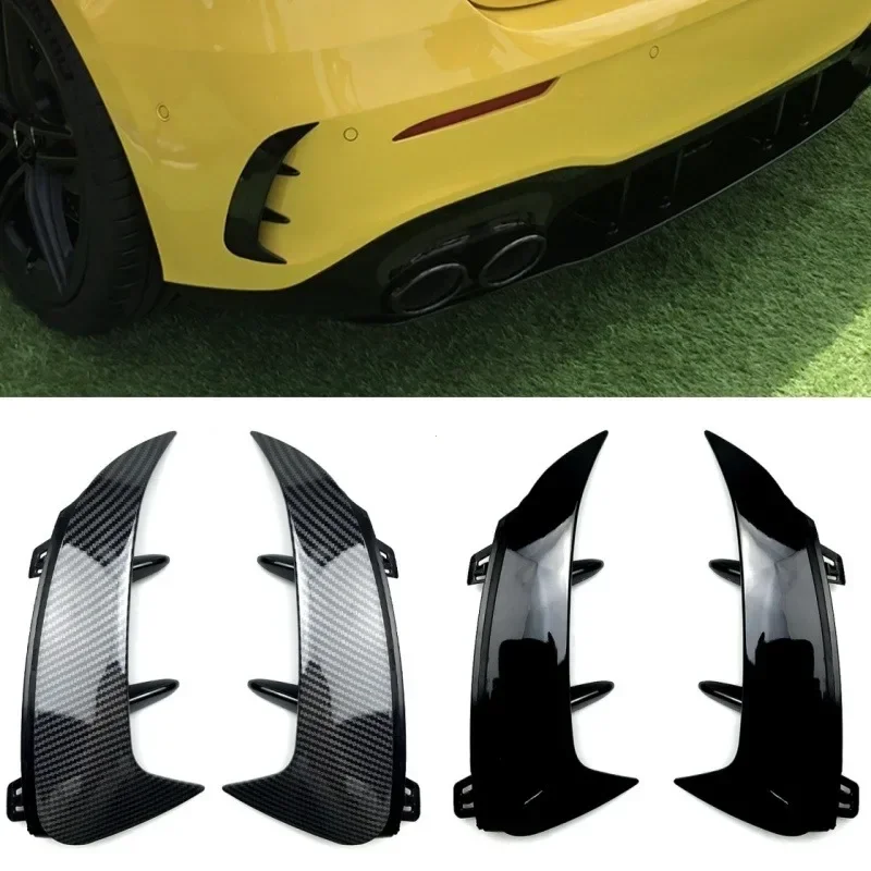 Mercedes Benz A-Klasse W177 A180 A200 A220 AMG Fließheck 2018-2023 Heckstoßstangenverkleidung Lip Spoiler
