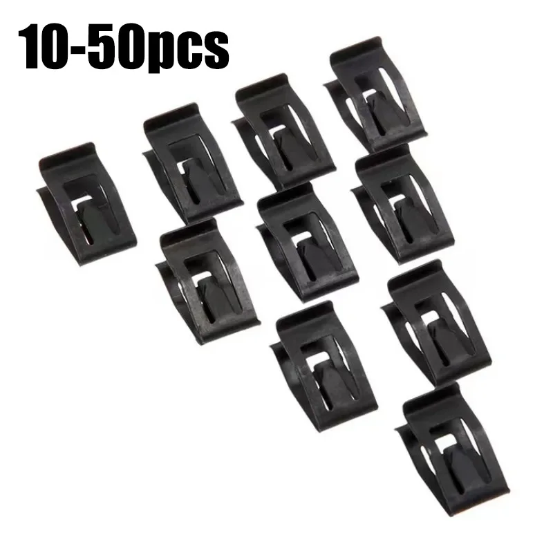 Auto Front Konsole Dash Dashboard Auto Tür Trim Metall Retainer Schwarz Nieten Verschluss Clips für Ford Mazda