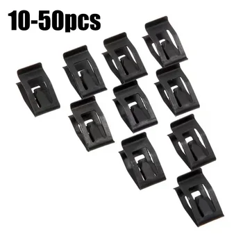 Auto Front Konsole Dash Dashboard Auto Tür Trim Metall Retainer Schwarz Nieten Verschluss Clips für Ford Mazda