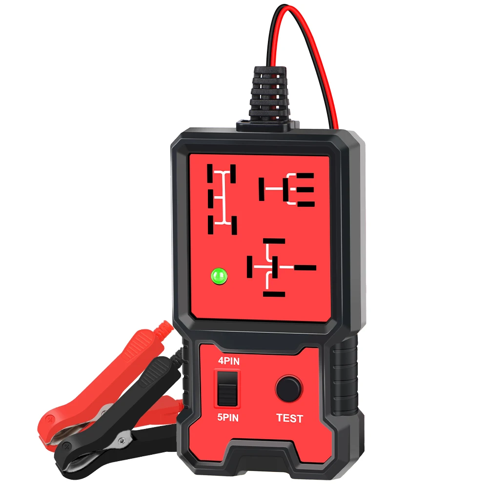 Auto Relais Tester Spannung Tester Automotive Elektronische Relais Tester LED Anzeige Licht Universal 12V Auto