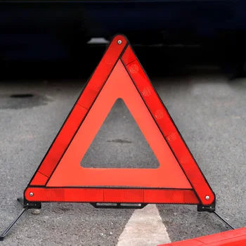 Auto Dreieck Reflektierende Stativ Notfall Panne Warnung Reflektierende Aufkleber Sicherheit Gefahr Faltbare