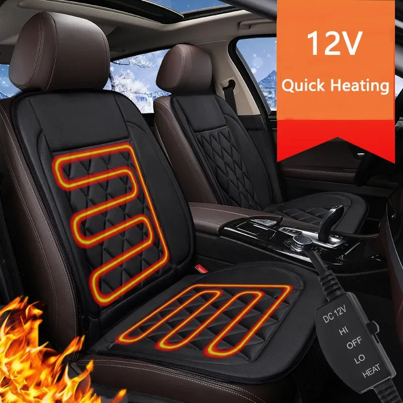 12V beheizte Autos itze Kissen Winter wärmer Sitzheizung Autos itz – Bild 2