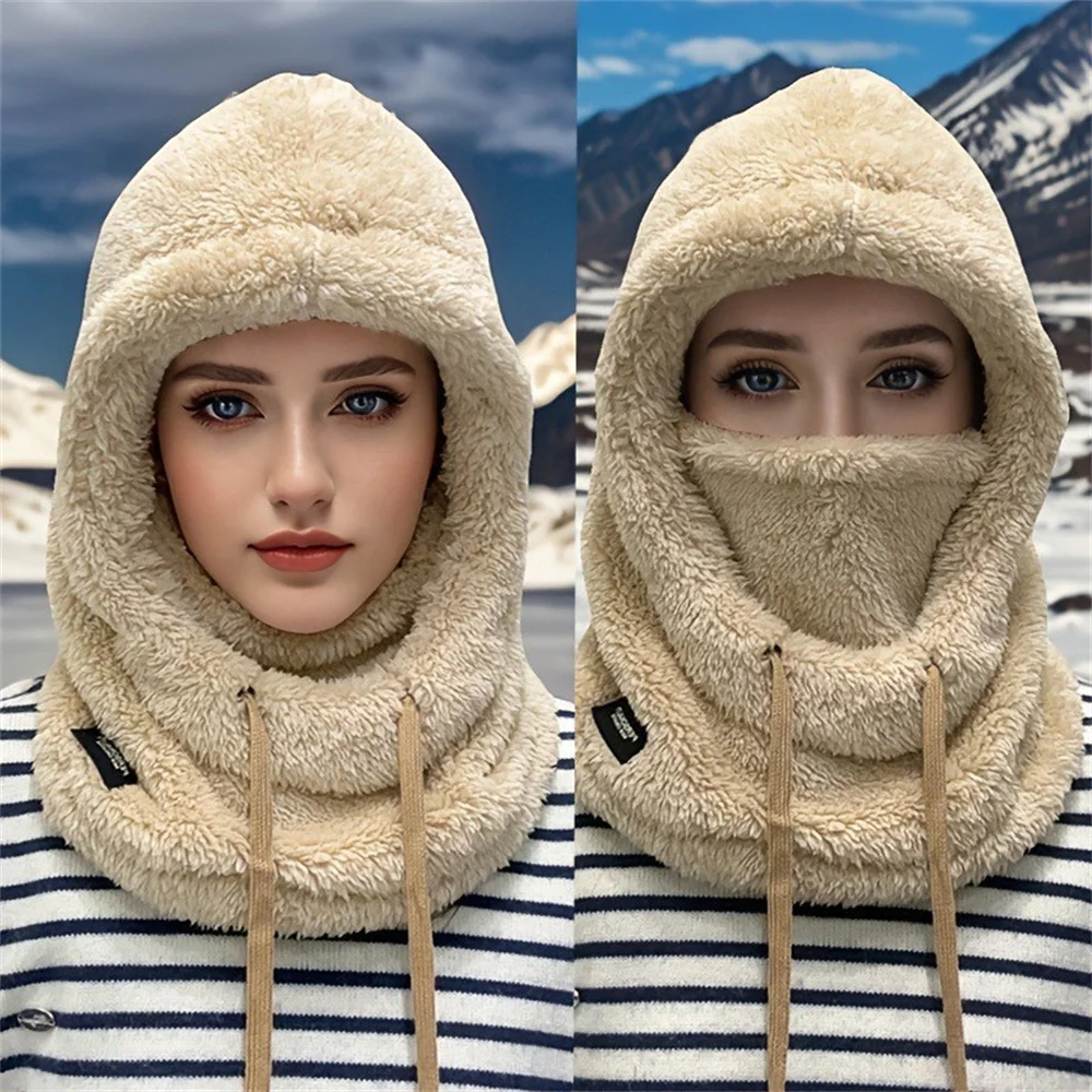 Winter Warme Thermische Winddichte Balaclava Skimaske Motorrad-Gesichtsbedeckung Polar Fleece Verstellbare