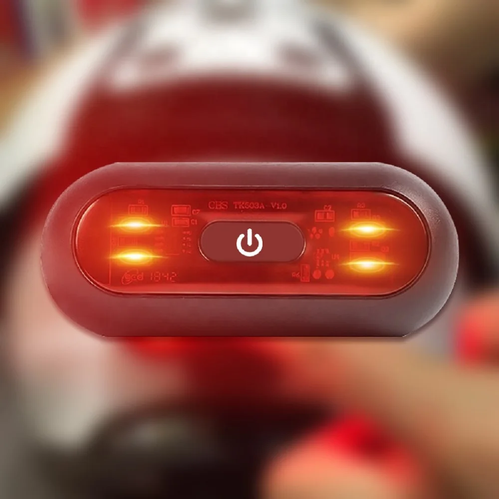 4-Lampenperlen Fahrradhelm LED-Licht wiederaufladbar – Bild 4