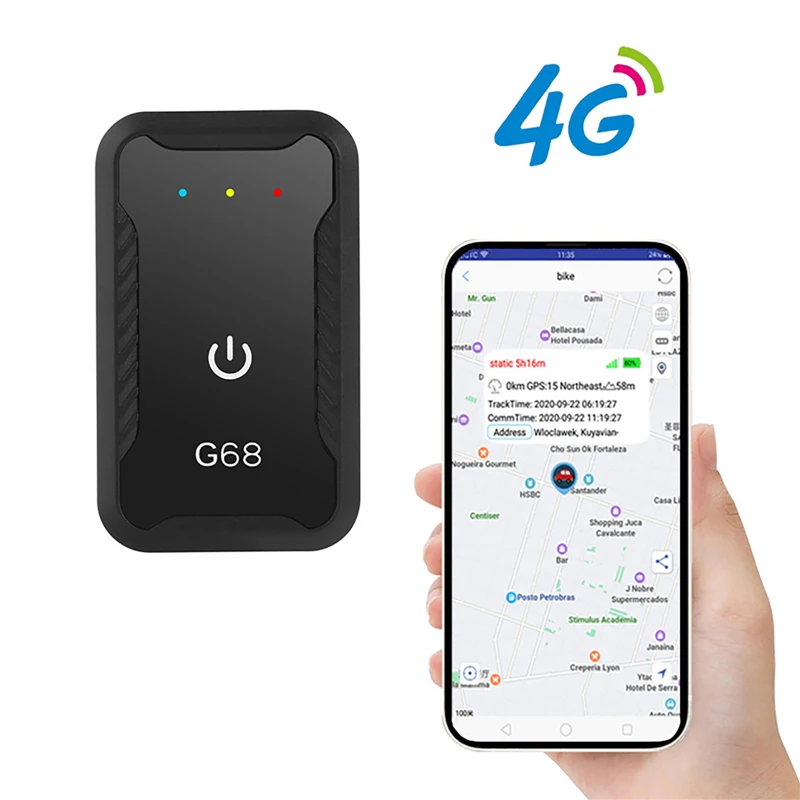 4G GPS Tracker Auto 4G GPS Locator Anti-Verloren Gerät Gesundheit Überwachung Schrittzähler Für Kinder