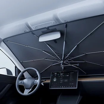Windschutzscheiben-Sonnenschutzschirm für Auto, Kantenschutz, Sonnenschirm, Auto-Sommersonnenschutz