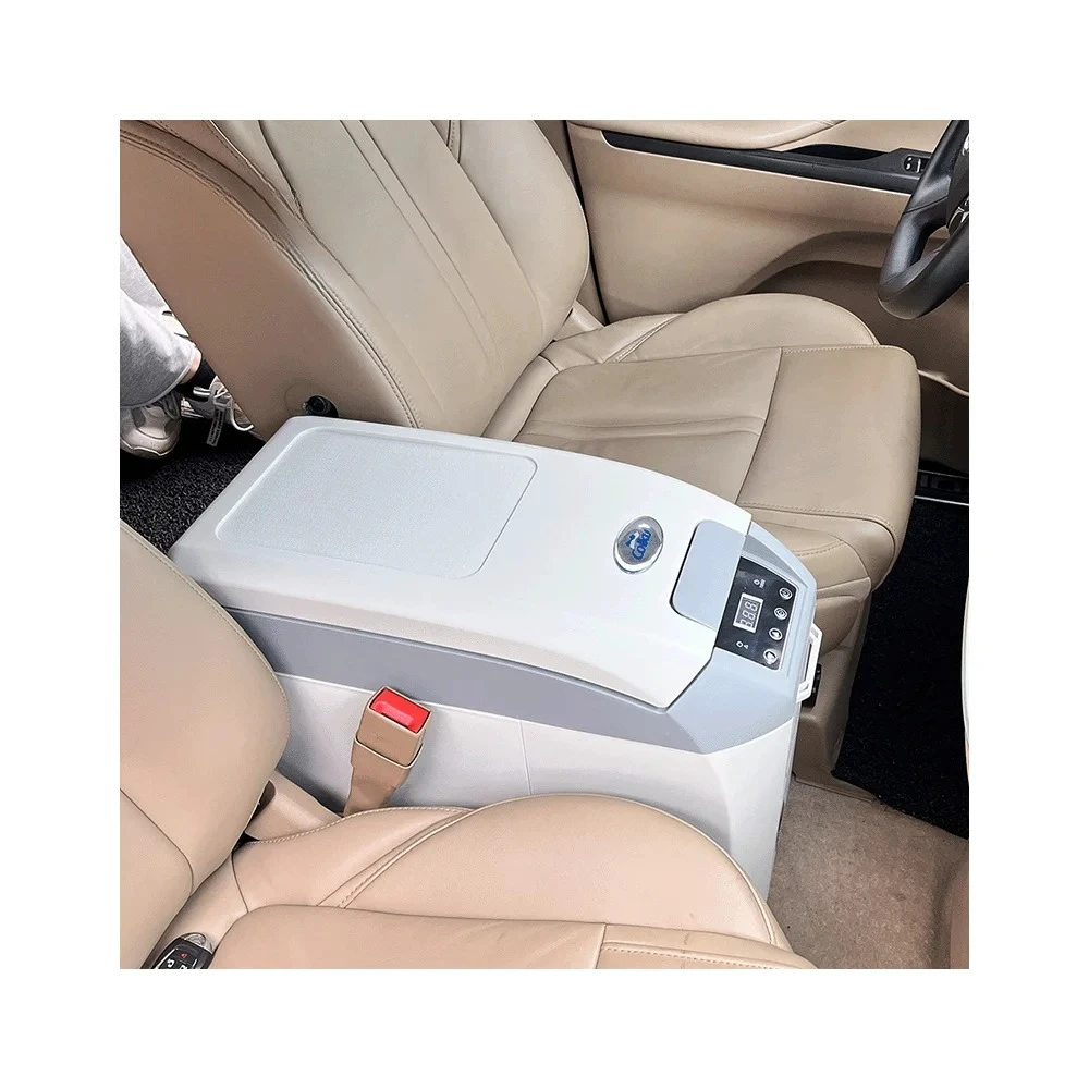 Design Auto-Kühlbox mit Kompressor 12/24 Volt, 16,5L Mini-Kühlbox für Auto/SUV, Einzelzone