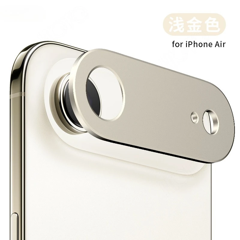 Aluminium-Metall-Rückkamera-Objektivschutz für iPhone 17 Pro Max Air 17Pro 17Air 17ProMax