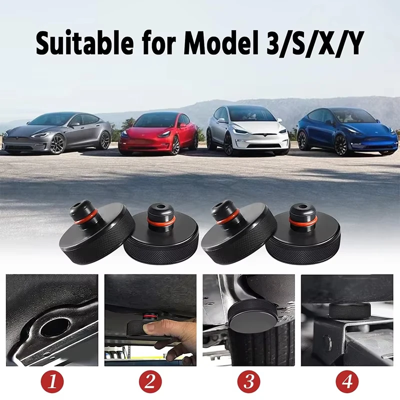 Tesla Gummi Hebe Jack Pad Adapter Werkzeug für Tesla Modell 3/Y/S/X – Bild 5