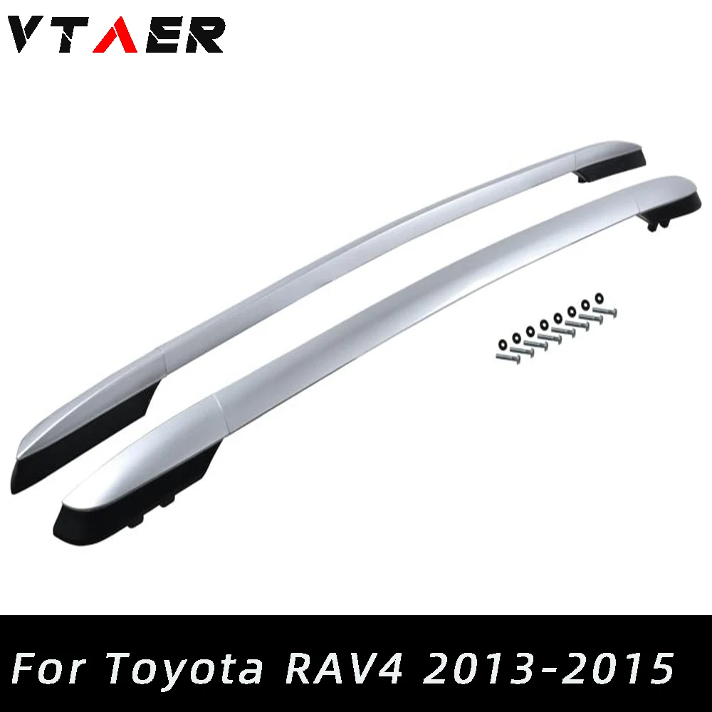 Dachgepäckträger für Toyota RAV4 XA40 2013 2014 2015 2016 2017, Dachträger-Set aus Aluminium, Autozubehör