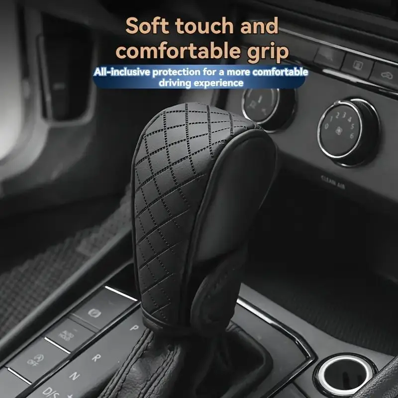 Auto Schaltknauf Abdeckung Universal PU Leder Nicht-Slip Auto Teile Schutzhülle Fahren Control Abdeckung Auto