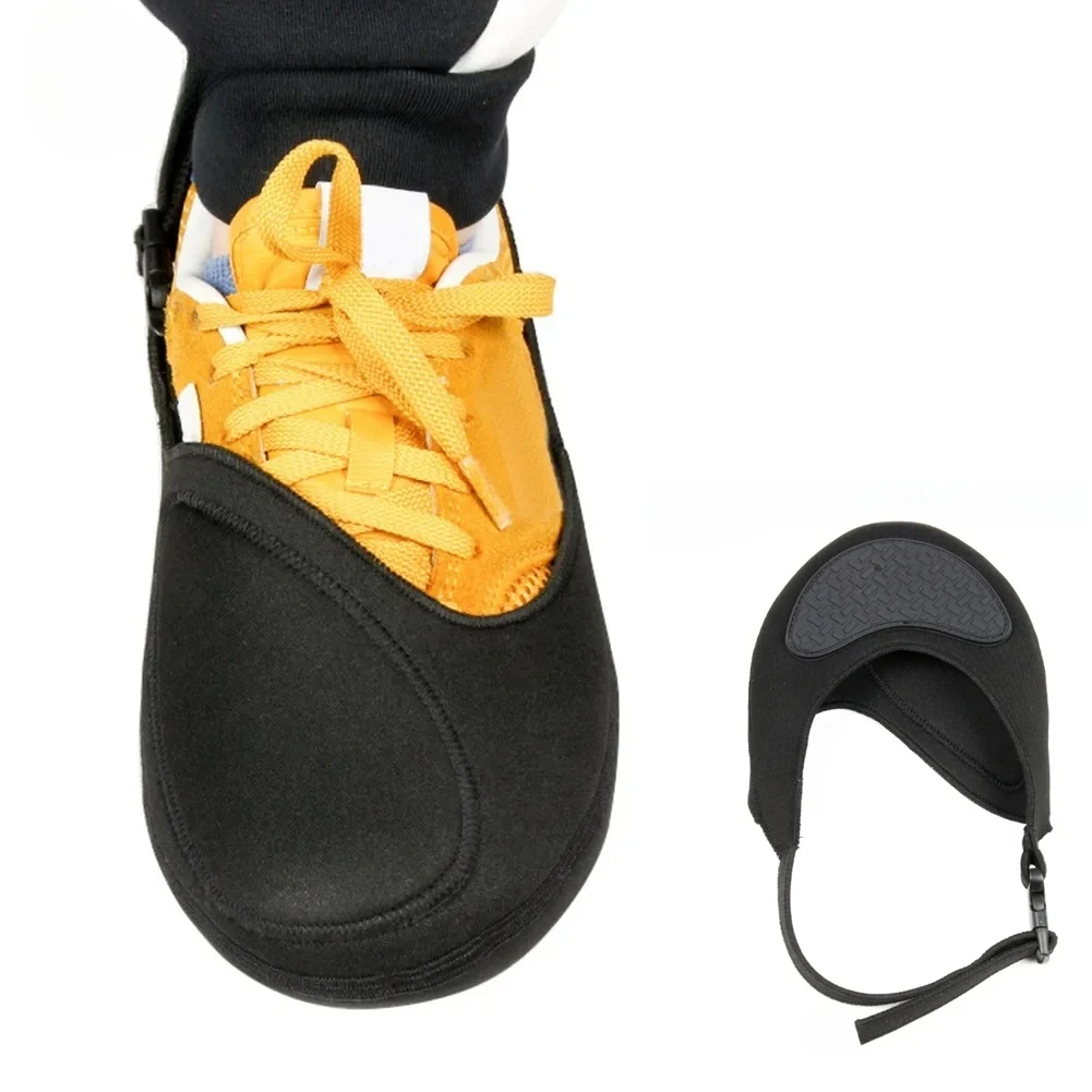 Motorrad Schuhe Shifter Protector Anti-rutsch Wasserdicht Schwarz – Bild 6