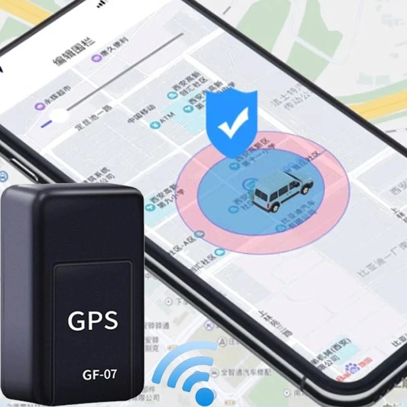 GF07 Magnetischer Mini-GPS-Tracker, Echtzeit-Fahrzeug-Locator – Bild 2