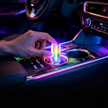 RGB-LED-Umgebungslicht, 13 Modi, Plug-and-Play, USB, Auto-Innenraum, Zubehör, Dekor, Geschenkidee