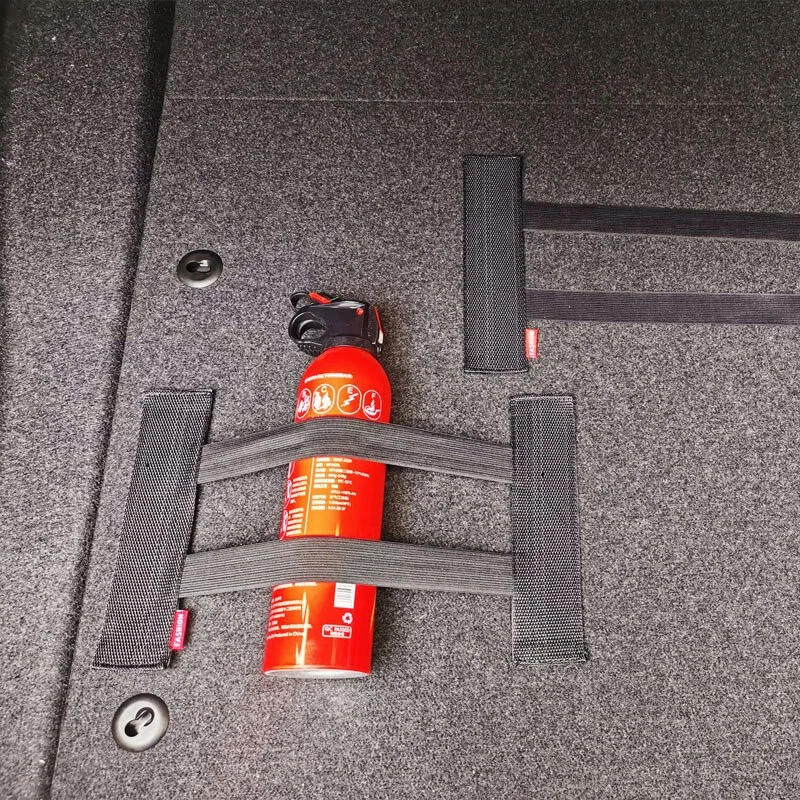Auto Zurück Hinten Stamm Elastische Mesh Feste Riemen Auto Innen – Bild 3
