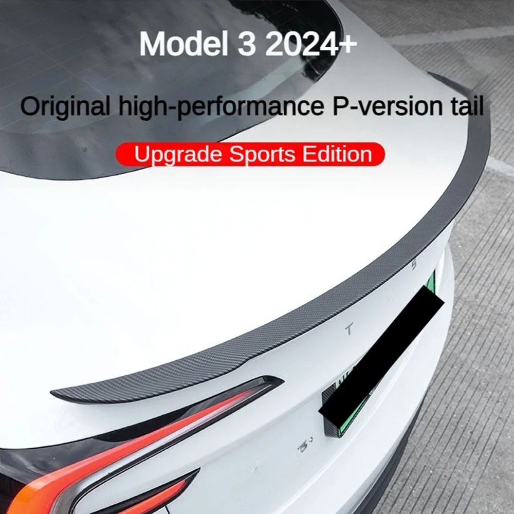 ABS Modell 3 Highland 2024 2025 2026 Spoiler Für Tesla Modell 3 Hinten – Bild 2