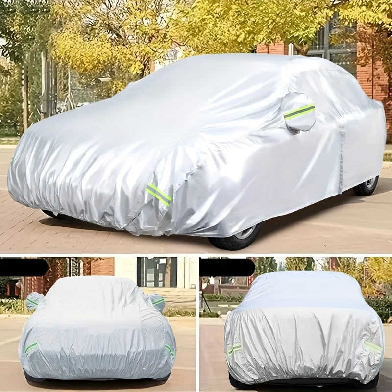 Autoabdeckung Schutz Outdoor Außen Sonne Schnee UV Winter Sommer SUV – Bild 2