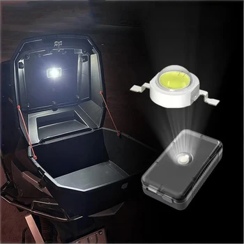 Motorrad-Kofferbox-Sensorlicht LED-Heckbox-Antikollisionslampe Praktisches Outdoor-Angeln-Camping-Nachtlicht ﻿