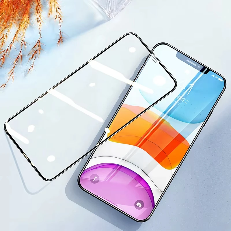 9H Displayschutzfolie für iPhone 15 16 17 Pro Max 18 11 14 12 13 Mini – Bild 2