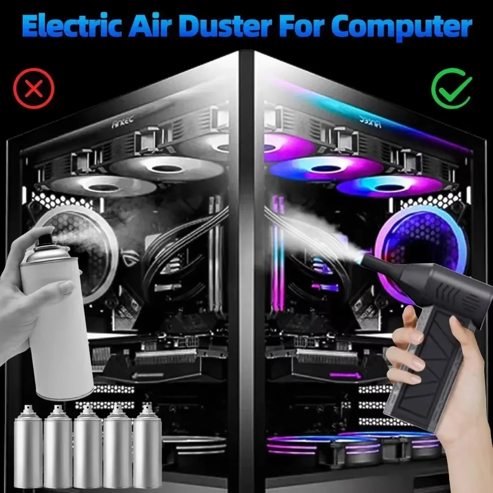 130000RPM Turbo-Jet-Lüfter Elektrischer Luftreiniger Einstellbare – Bild 4