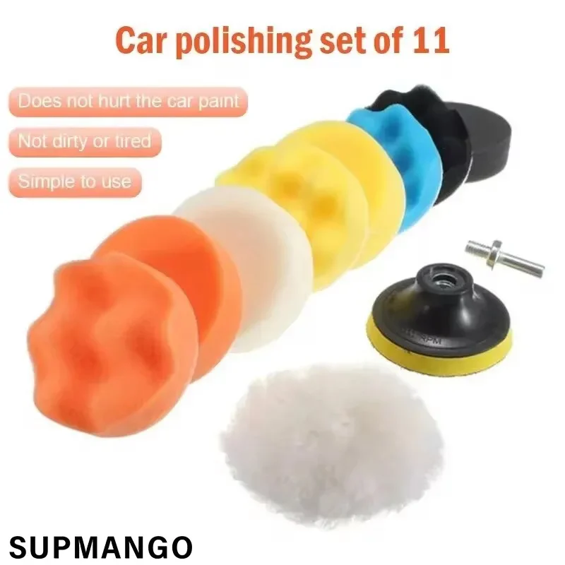 3-Zoll-Auto-Polier-Set, Polierpad, Auto-Polnisch-Polierpad – Bild 2