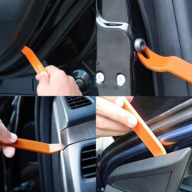 Auto Demontieren Tools Kit Tragbare Auto Auto Radio Panel (4 Stück) – Bild 3