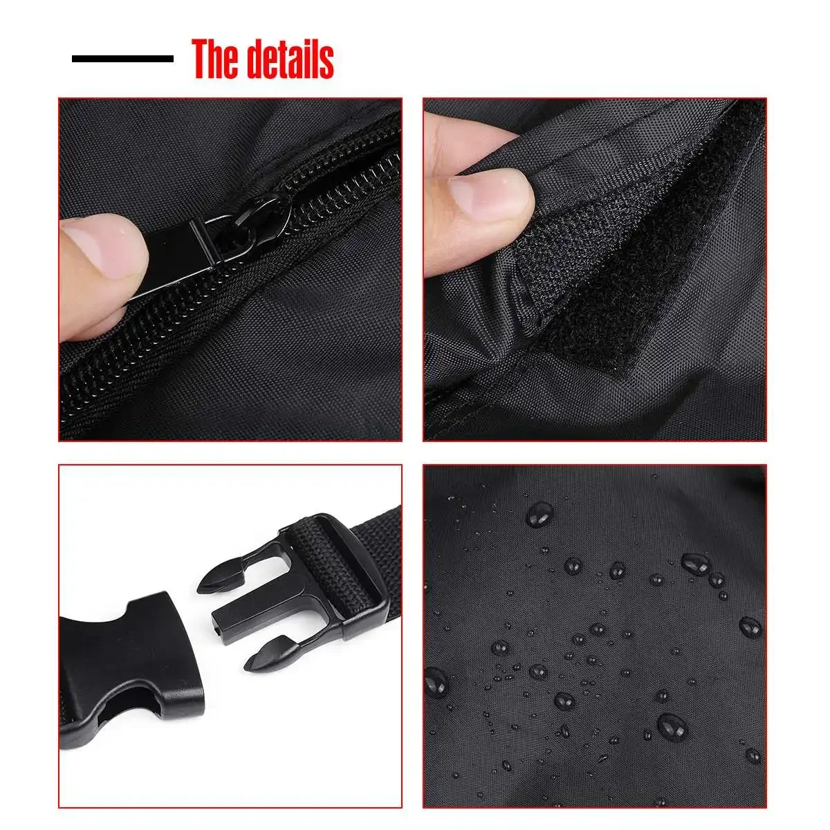 145x80x45cm wasserdichte Auto-Dachgepäcktasche, Reisetasche – Bild 5