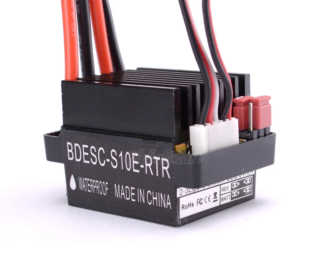 RC Hobby 320A ESC Bürstenmotor Drehzahlregler mit 2A BEC Hochspannung – Bild 6