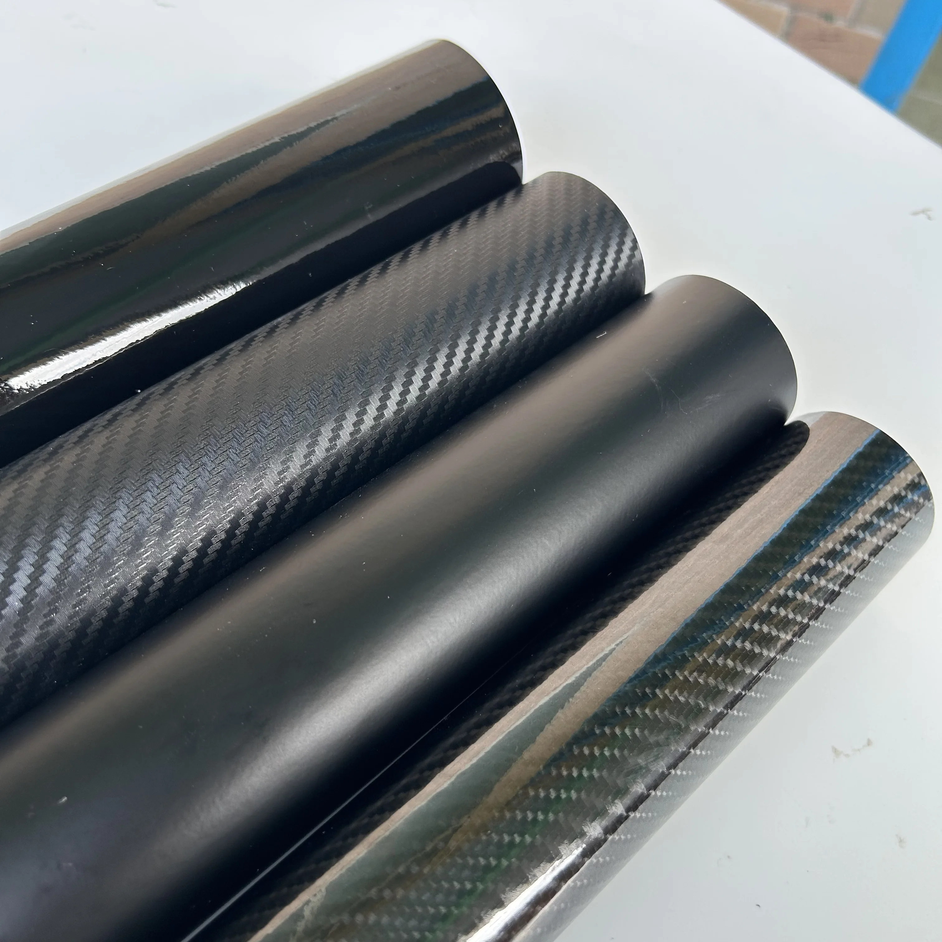 Hochglanz-Rückspiegel-Folierung Auto-Tuning-Aufkleber Auto-Styling – Bild 2