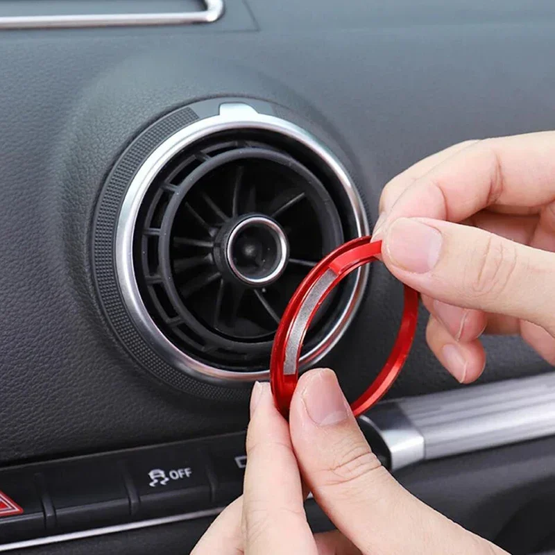 Auto Air Center Konsole Outlet Trim Innen Ring Abdeckung Styling – Bild 3